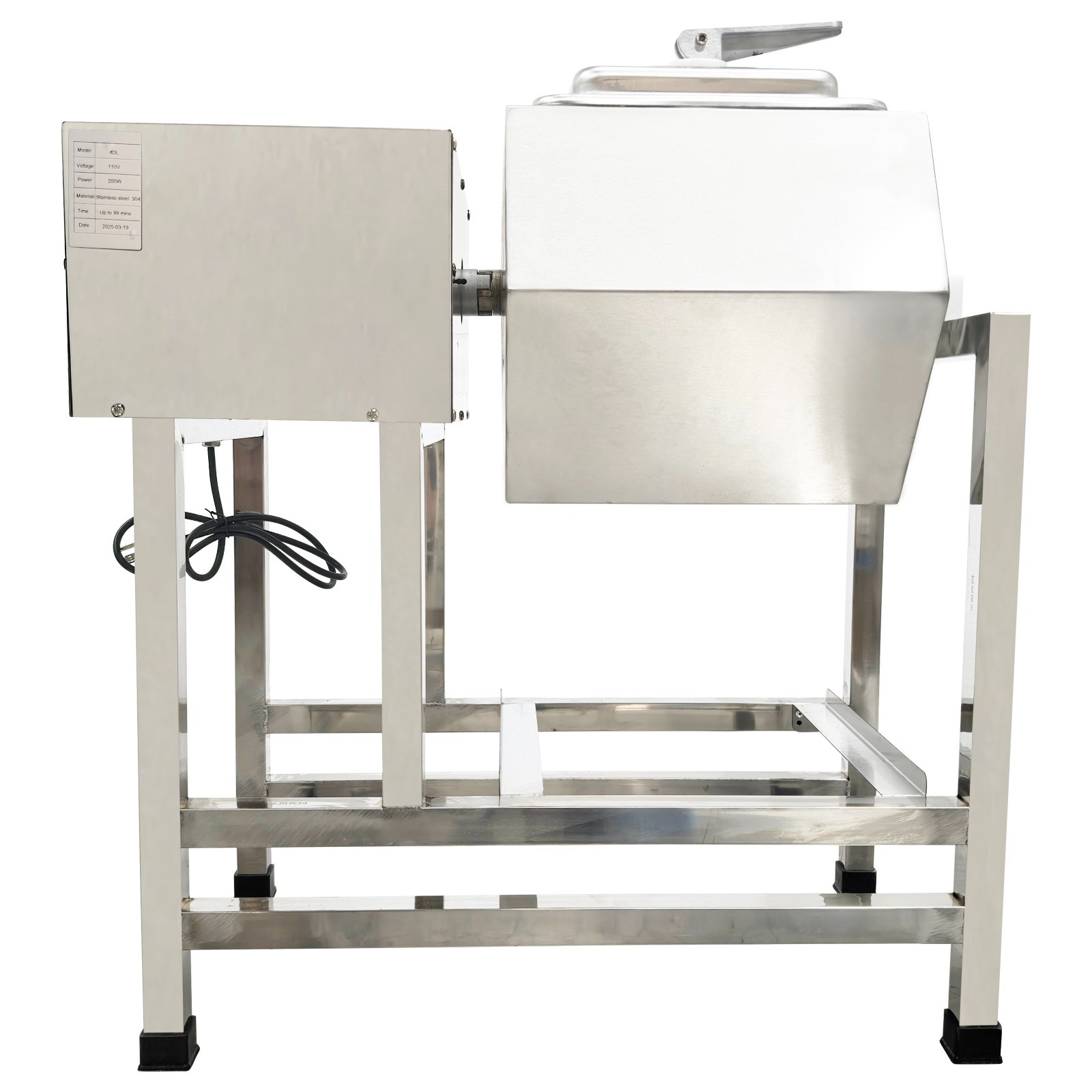 45L 110V Hexagonal Rotatable Meat Vegetable Marinating Machine Food Marinator