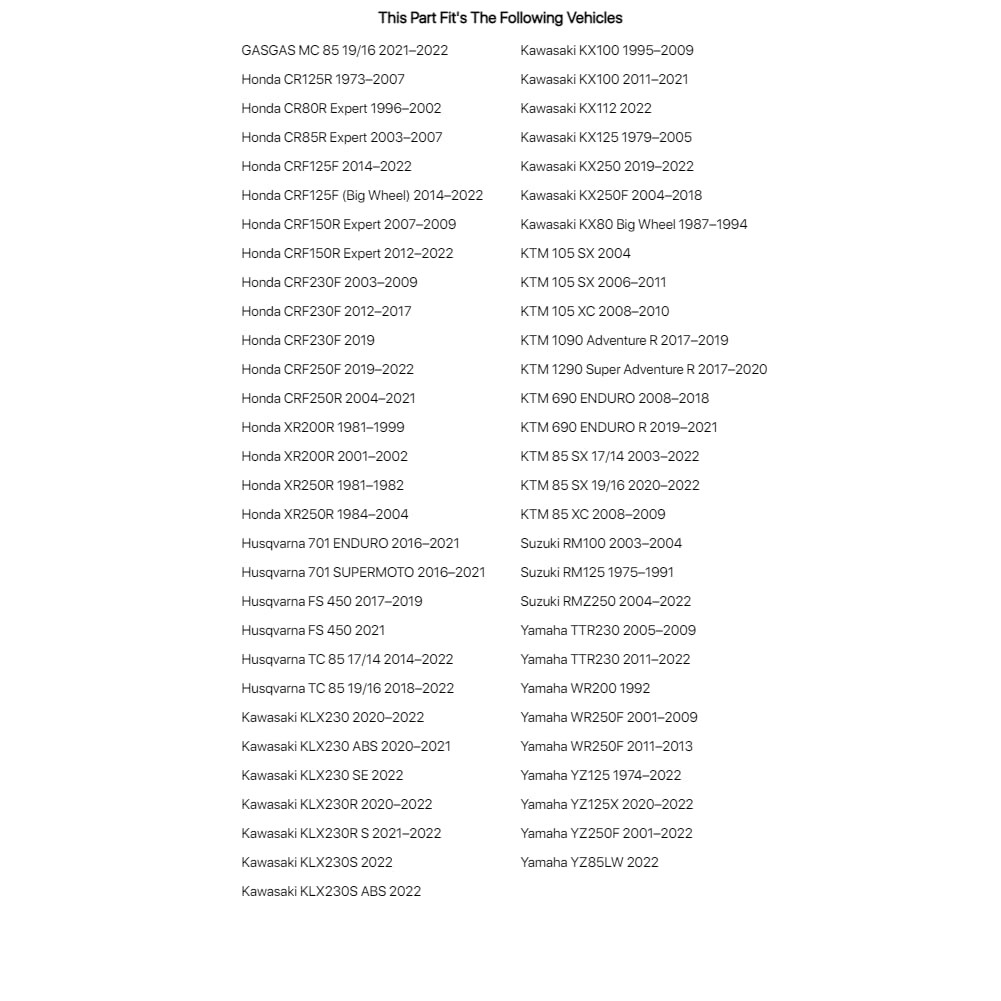 Motion Pro Rim Lock 1.85"