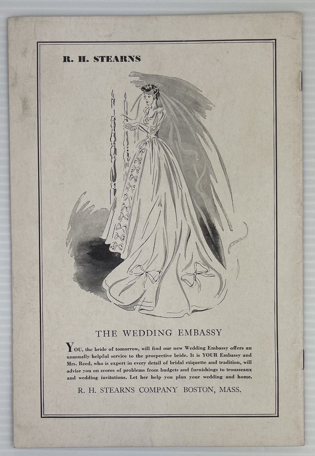 c1940s 1942 Metropolitan Opera Boston MASS Vintage Program w/ VTG Advertisements