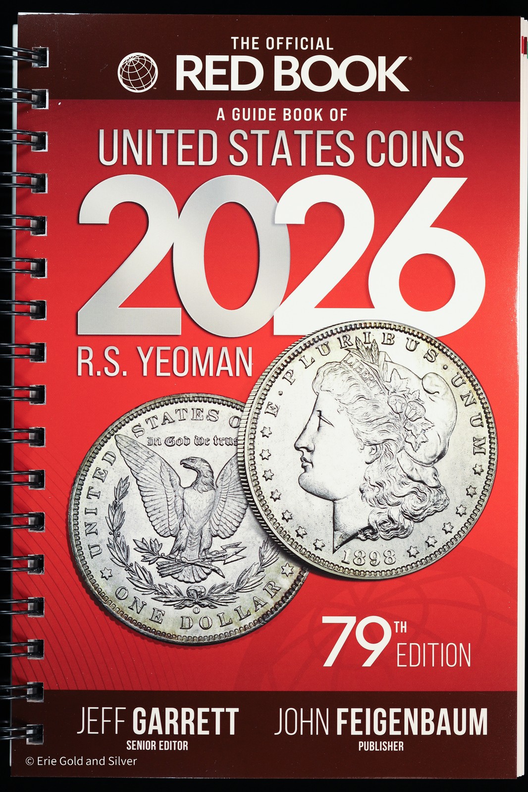 IN STOCK New 2026 Official Red Book Guide Of US Coins Ready To Ship Spiral