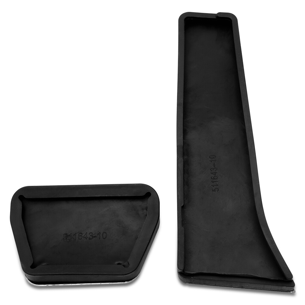 2Pcs Foot Gas Brake Pedals Cover Kit For BMW 1/2/3/4/5/6/7/8 Series X1 X3 X5