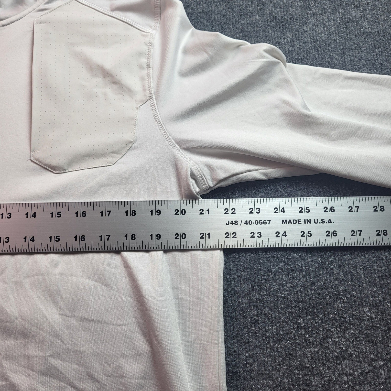 Eddie Bauer Motion Mens Medium Long Sleeve 1/4 Zip Freedry Pullover Shirt