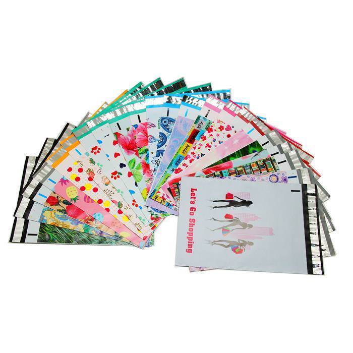 Designer Poly Mailers Envelopes Shipping Bags Packaging 10x13 12x15.5 14.5x19