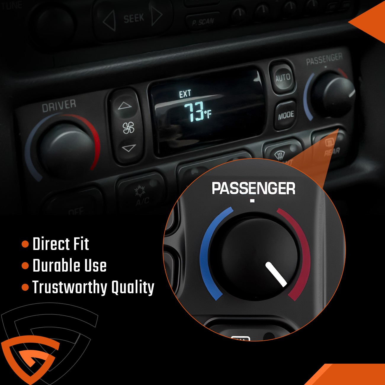 A/c Climate Control Hvac 09352181 New Fit For C5 Corvette 1997-2004 09352181