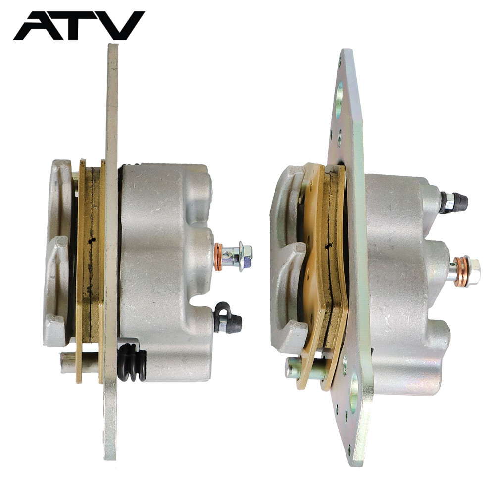 Front Brake Calipers W/Pads For Polaris Ranger 800/ Crew/ XP 2010 2011 2012-2015