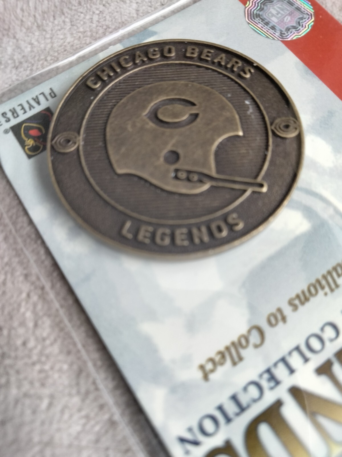 DOUG BUFFONE CHICAGO BEARS LEGENDS 2004 Medallion Coin New NOS