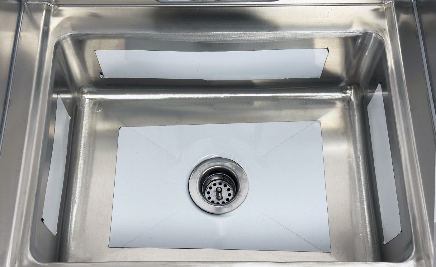 NEW Commercial Hand Sink w/ Faucet and Mop Sink Combo Stainless Steel NSF