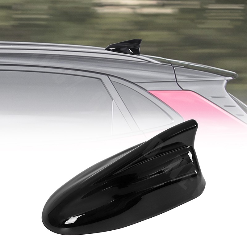 For Hyundai Kona 2018-22 Black Fin Antenna Base Cover Signal Aerial Replacement