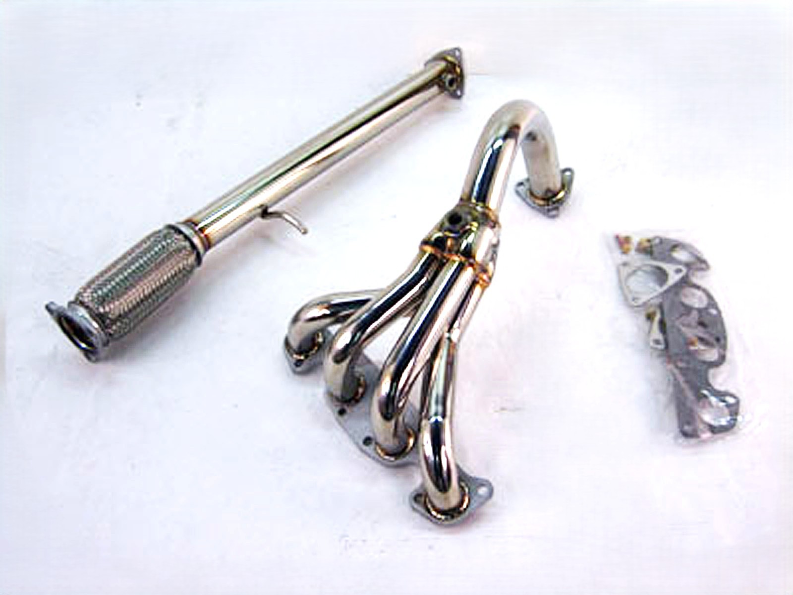 OBX Stainless Manifold 2000-2004 Saturn SL1/SC1 1.9L SOHC 4-1 2-O2 2Pcs