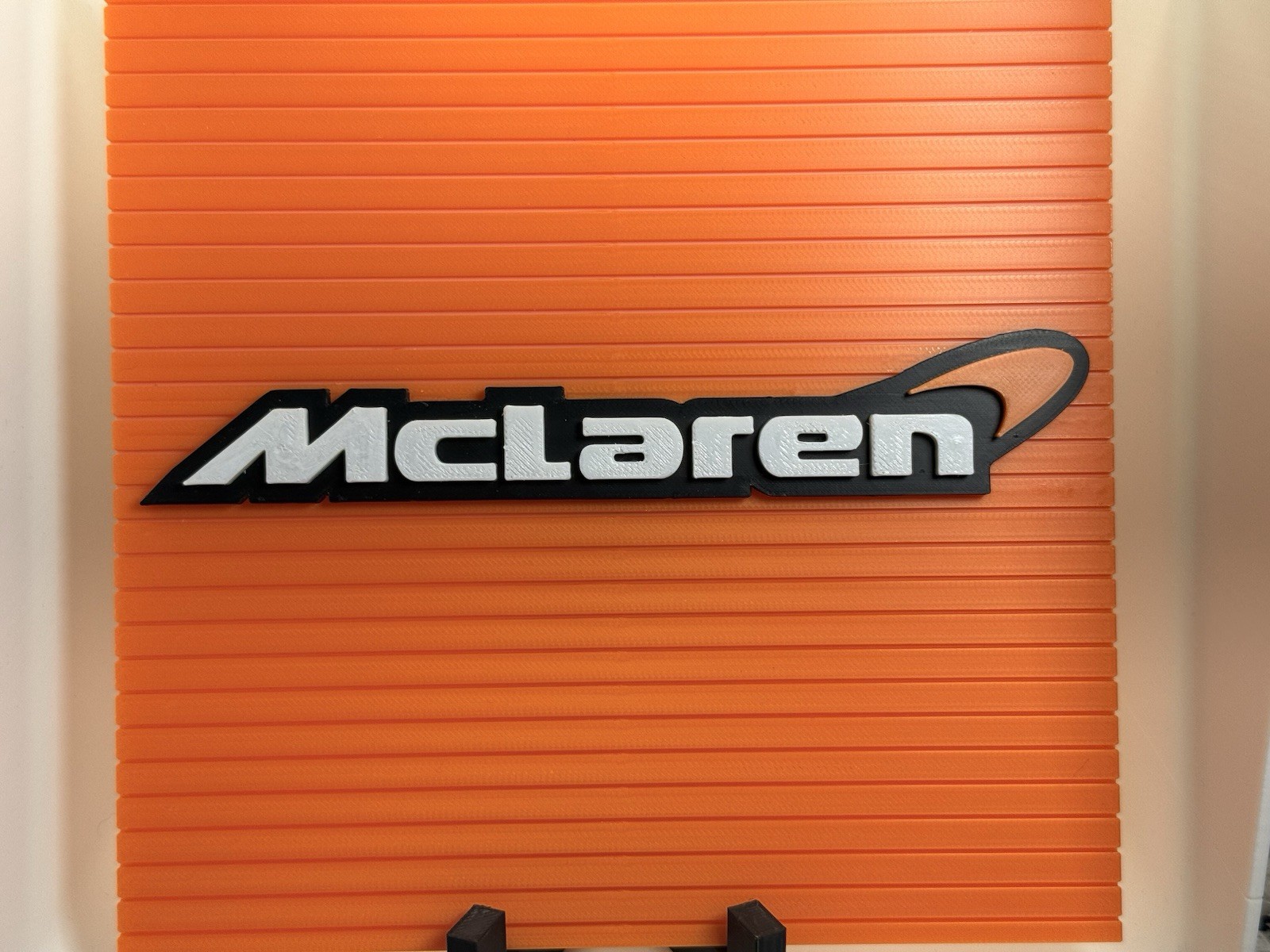 McLaren F1 Team Logo Display Wall Art Sign Decor For F1 Collector Racing Fan