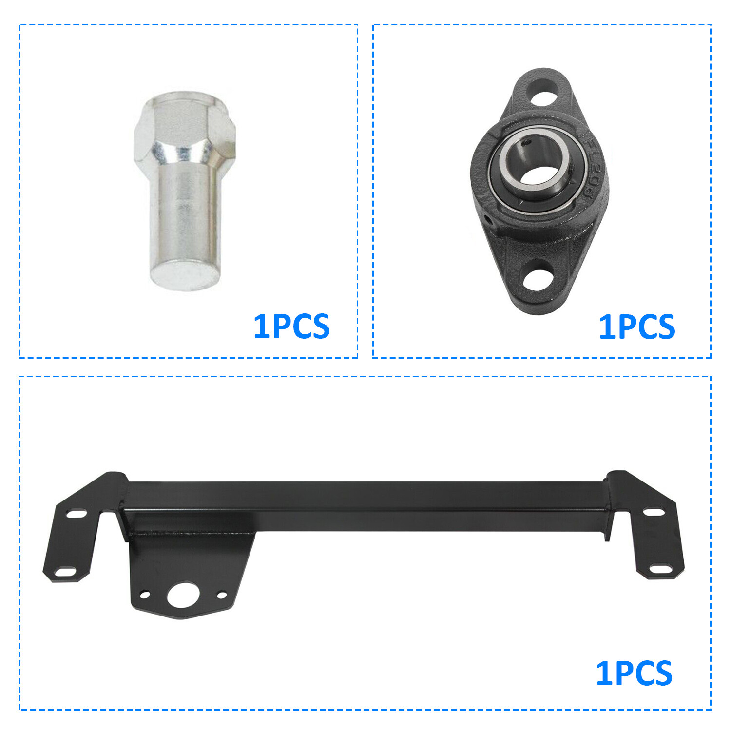 For Dodge Ram 1500 2500 3500 1994-2002 Steering Gear Box Stabilizer Bar 4WD 4x4