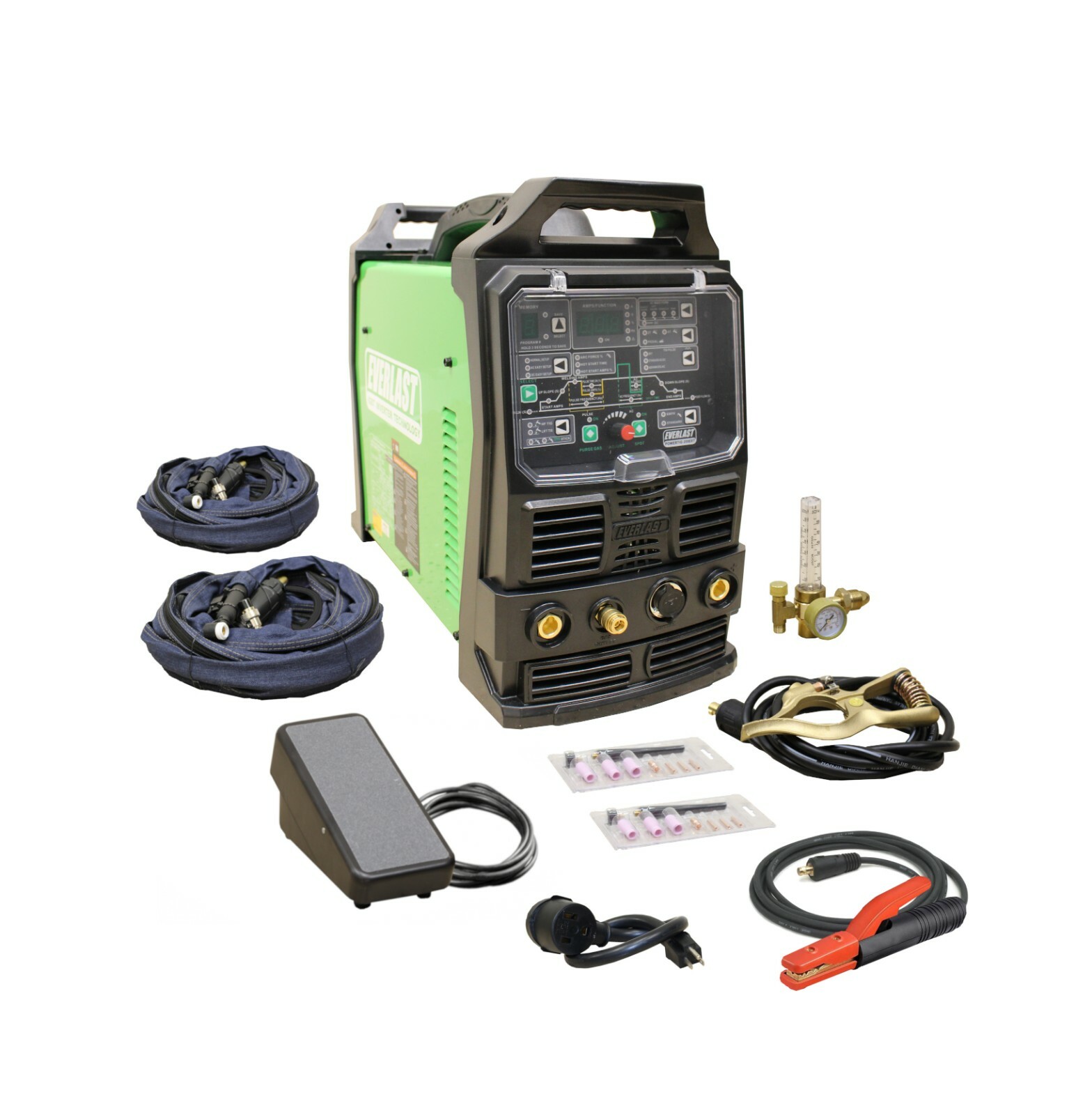 NEW 2021 PowerTIG 255EXT GTAW-P 250AMP ACDC TIG ADVANCE PULSE WELDER by EVERLAST