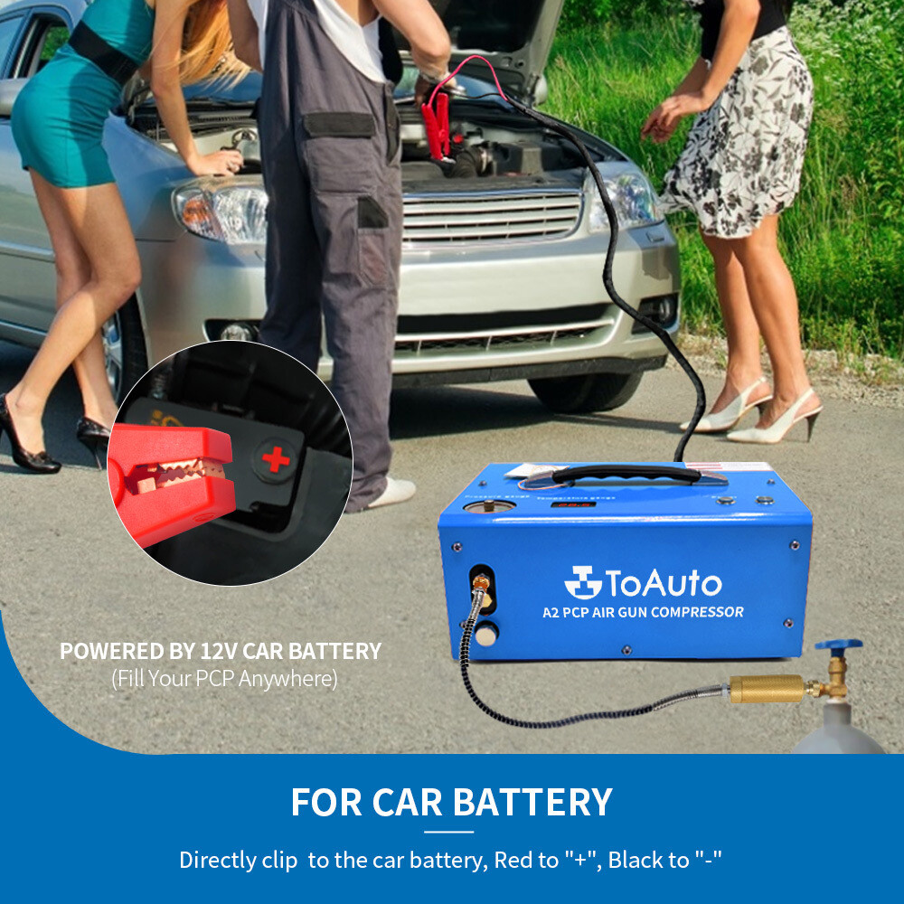 PCP Air Compressor AutoStop 30Mpa Airgun Rifle High Pressure Pump 12V/220V/110V