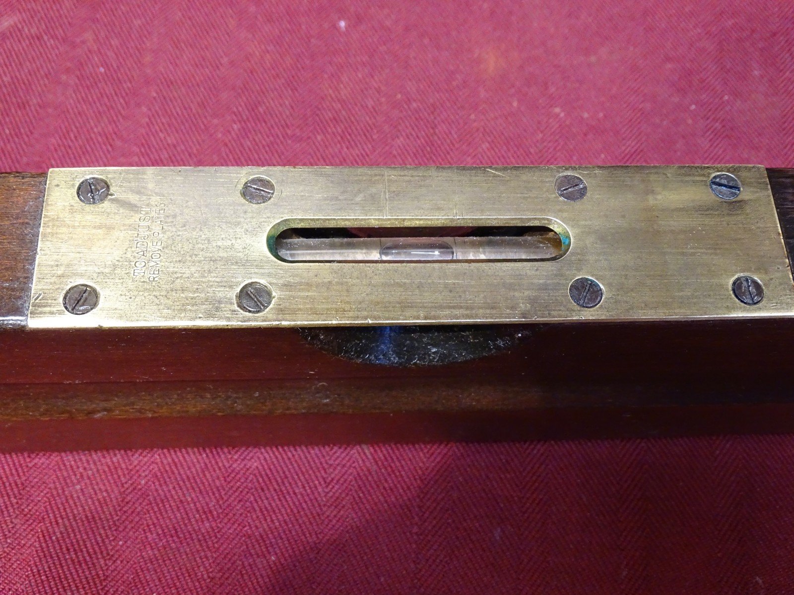 Stanley Rule & Level 26" No. 13 Adjustable Level & Plumb Refurbished Condition.