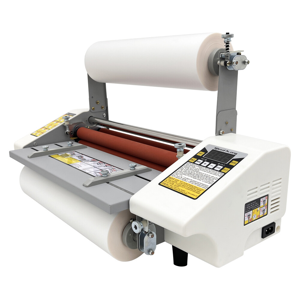 A3 High Speed Hot Cold Roll Laminator Doubel Sides Laminating Machine Office New
