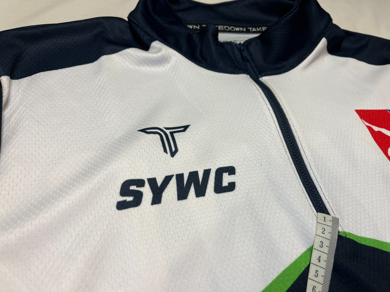 NWT Takedown Southern Youth Wrestling Club Quarter Zip Long Sleeve, Navy - XL