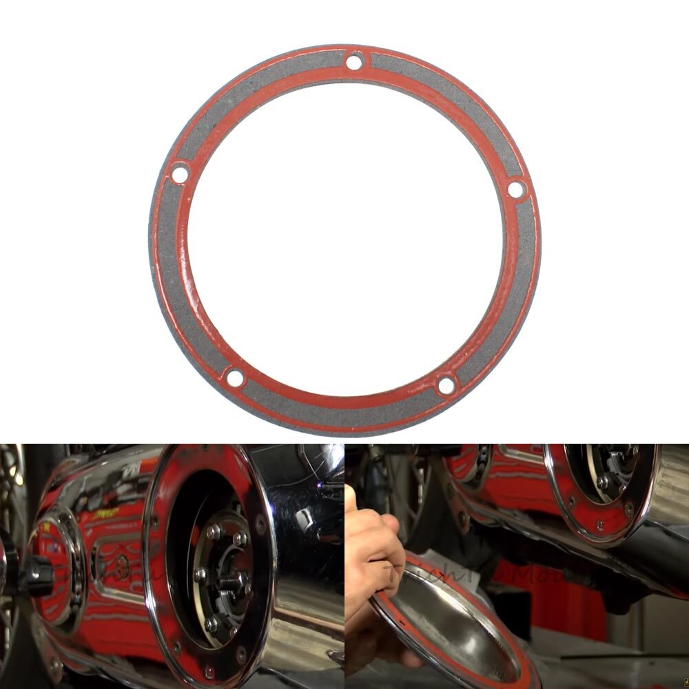 Derby Cover Gasket 5-Holes For Harley Twin Cam Softail Touring Dyna 1999-2016