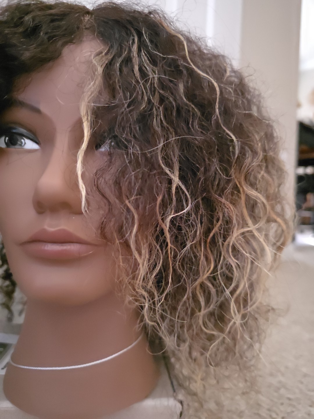 Pivot Point Janet Textured Hair Mannequin Head For Practice Pre-Owned