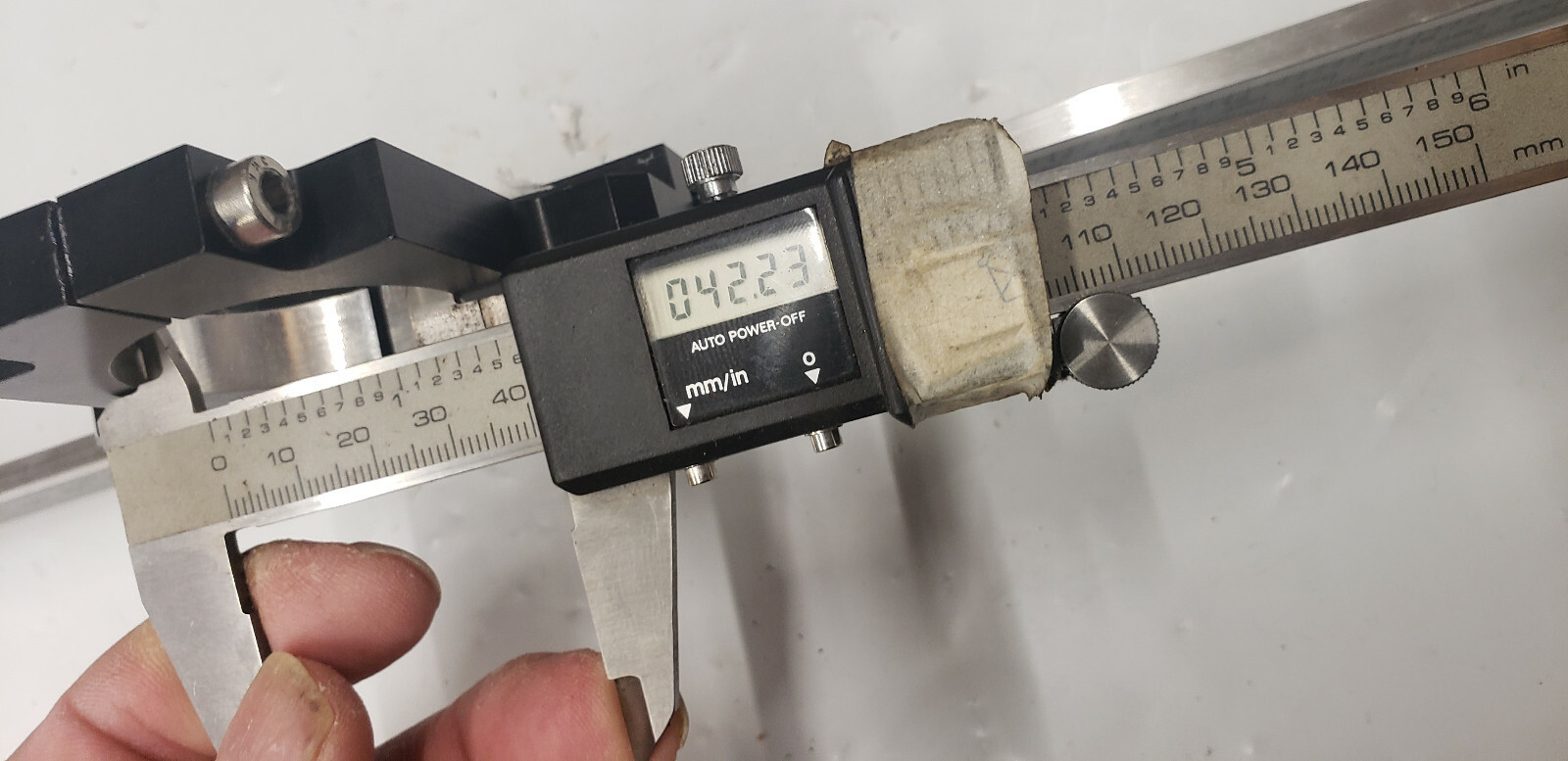 Venus Tools 24" (600mm) Stainless Electronic Sliding Caliper Depth Gage Tool.