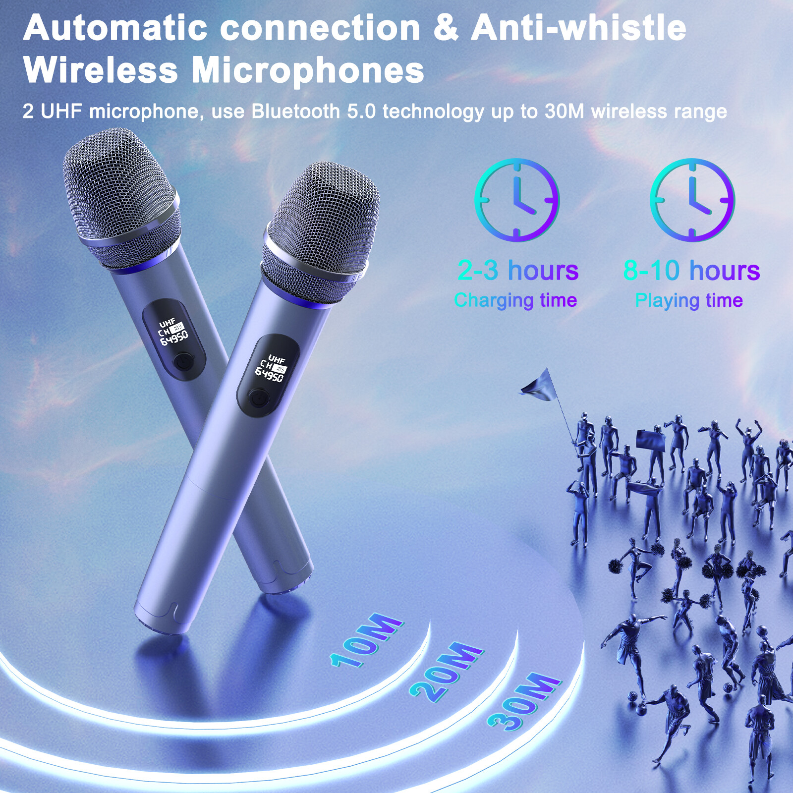 JYX Party Karaoke Machine,Powerful Bluetooth Speaker,For Wedding/Party/Birthday