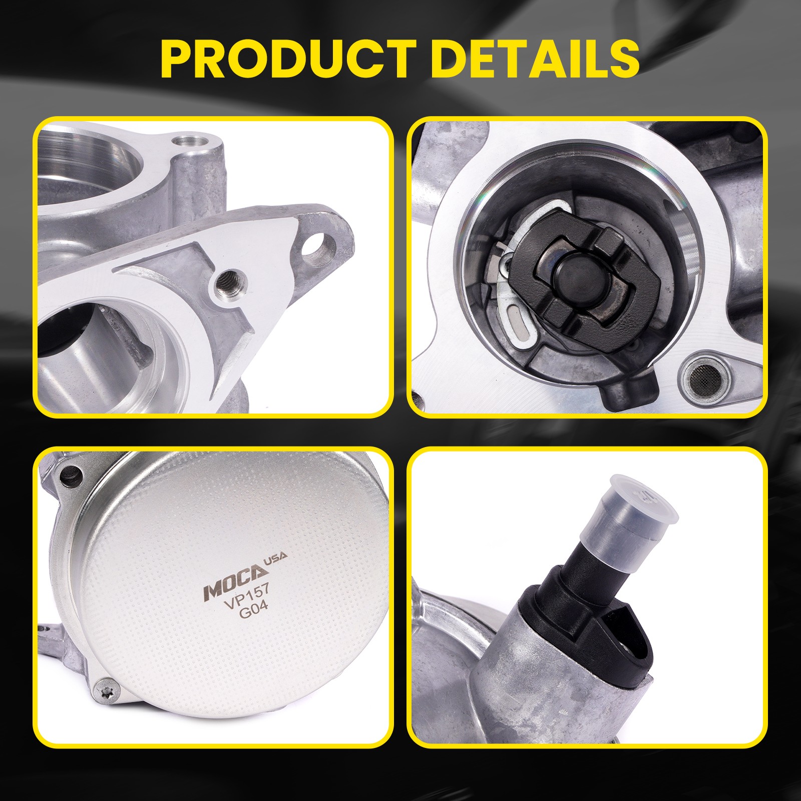 Vacuum Pump for Audi A3 TT Quattro Volkswagen CC Eos GTI Jetta Passat Tiguan