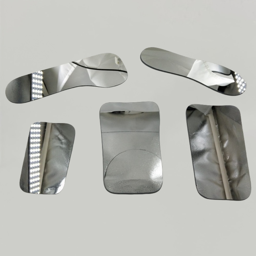 5pcs Dental Orthodontic Photo Mirrors Glass Intra Oral Mouth Mirror Reflector