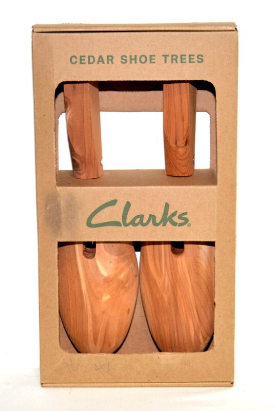 Clarks Cedar Shoe Trees - Men’s Large Fits 10.5 - 11.5 - New Original Box