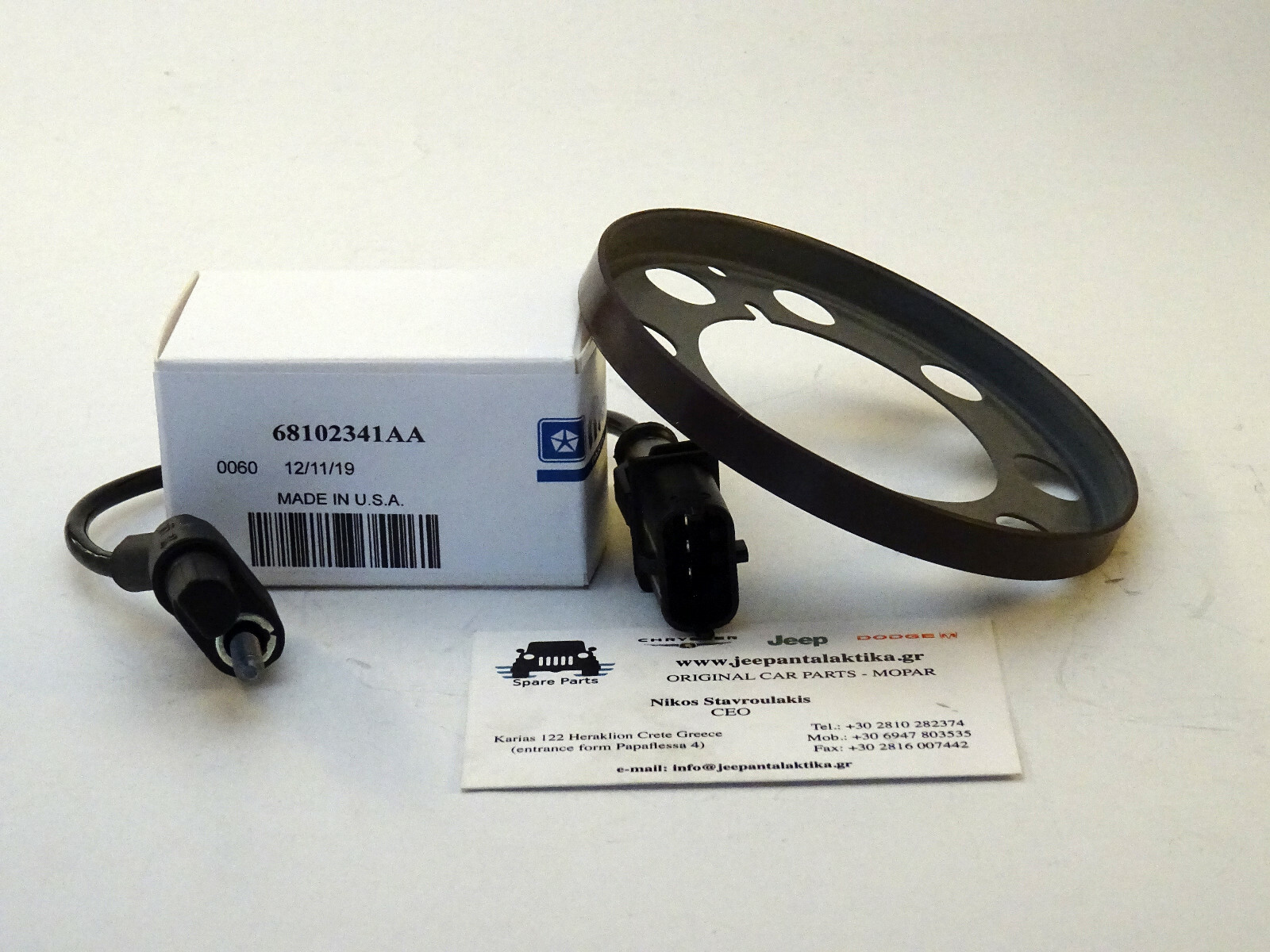 Crankshaft Set Pulley & Sensor Jeep Grand Cherokee WK 14-20 diesel New Mopar