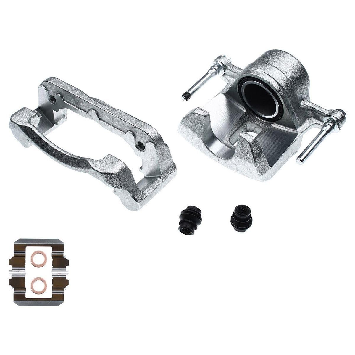 BriSunshine 4pcs Disc Brake Caliper Assembly Set Kit Front Rear Left Right Steel