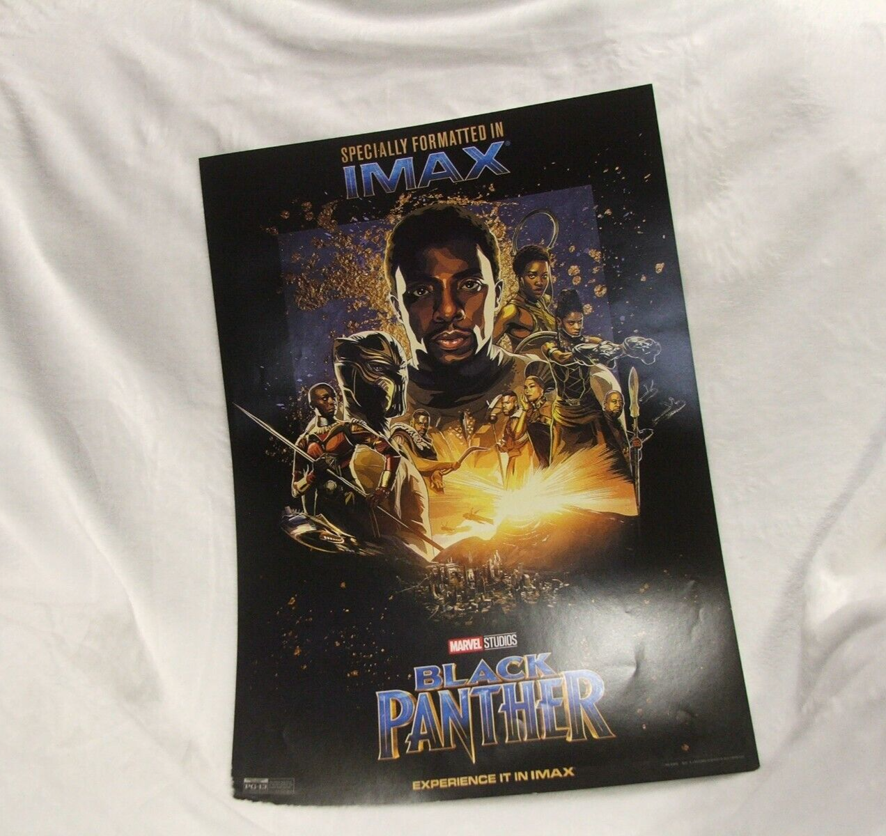 IMAX Promotional Poster Black Panther 19x13