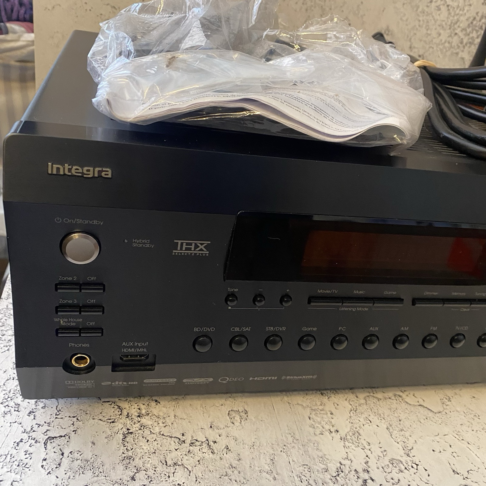 Integra DTR-30.4 (B) 7.2 Channel Network A/V Stereo Receiver Refurbished
