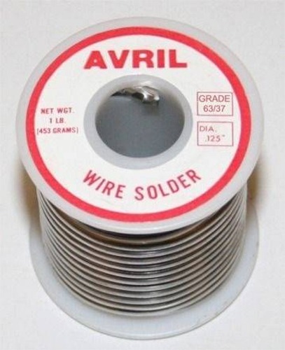 1 lb Avril 63/37 Stained Glass Solder + LOW SHIPPING!