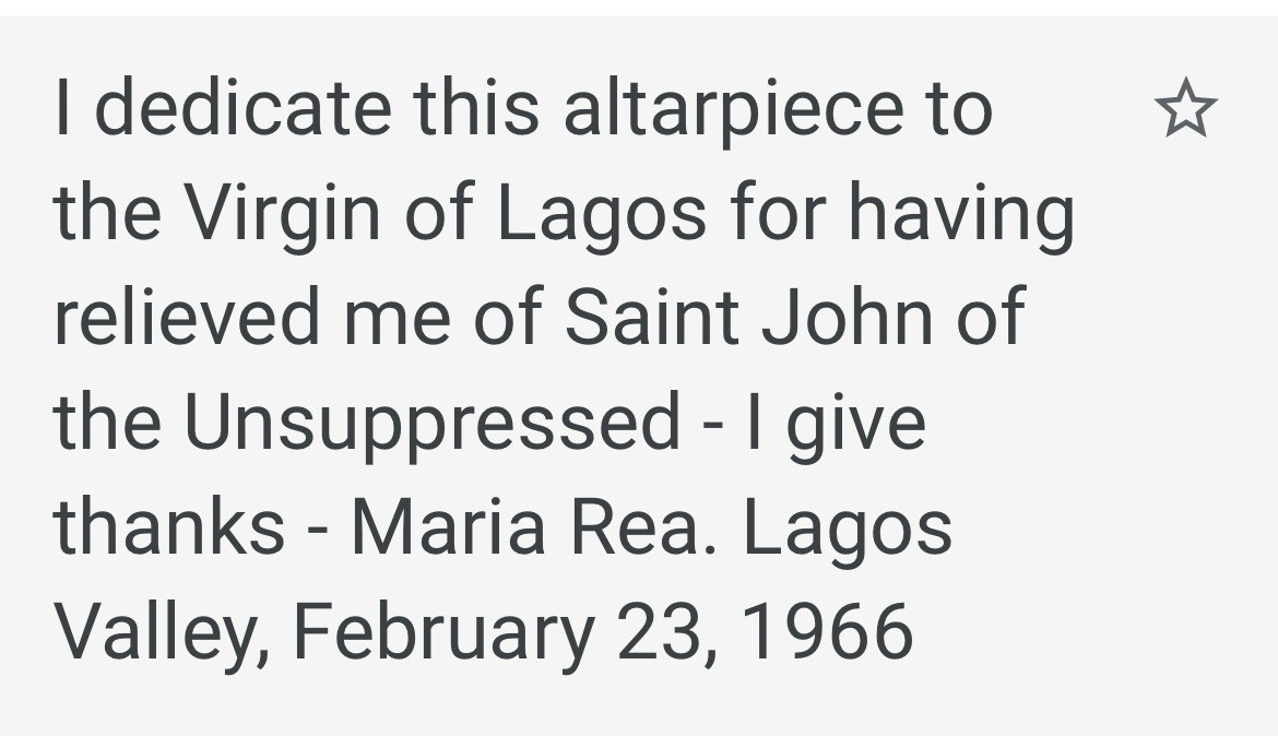 1966 Mexican Ex Voto Painting on Tin Retablo Folk Art 6 1/4 X 10 3:4”