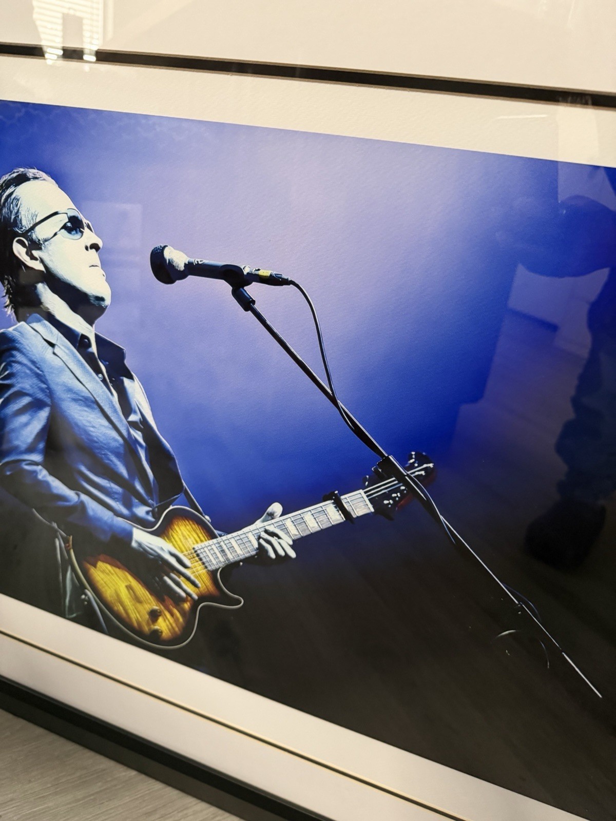 #43 Blues Deluxe" JOE BONAMASSA Collectible Litho (FRAMED - USA ONLY)