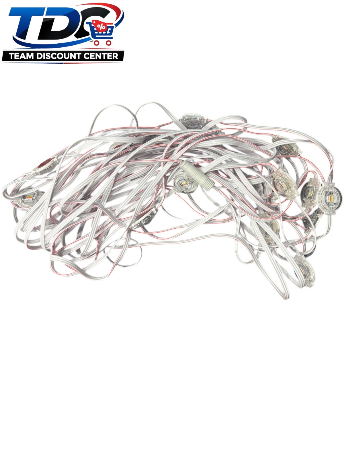 100ft Smart RGB Outdoor Permanent LED Lights App Remote IP67 Open Box