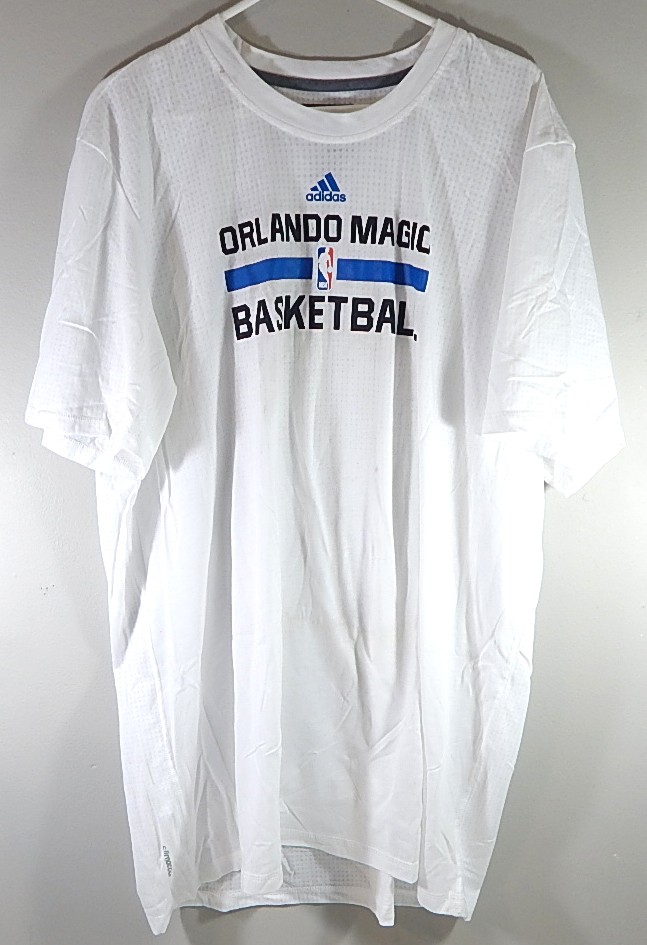 Lot of (10) NBA Team Issued Warm Up Shirts Jackets Shorts Magic Jazz Pelicans