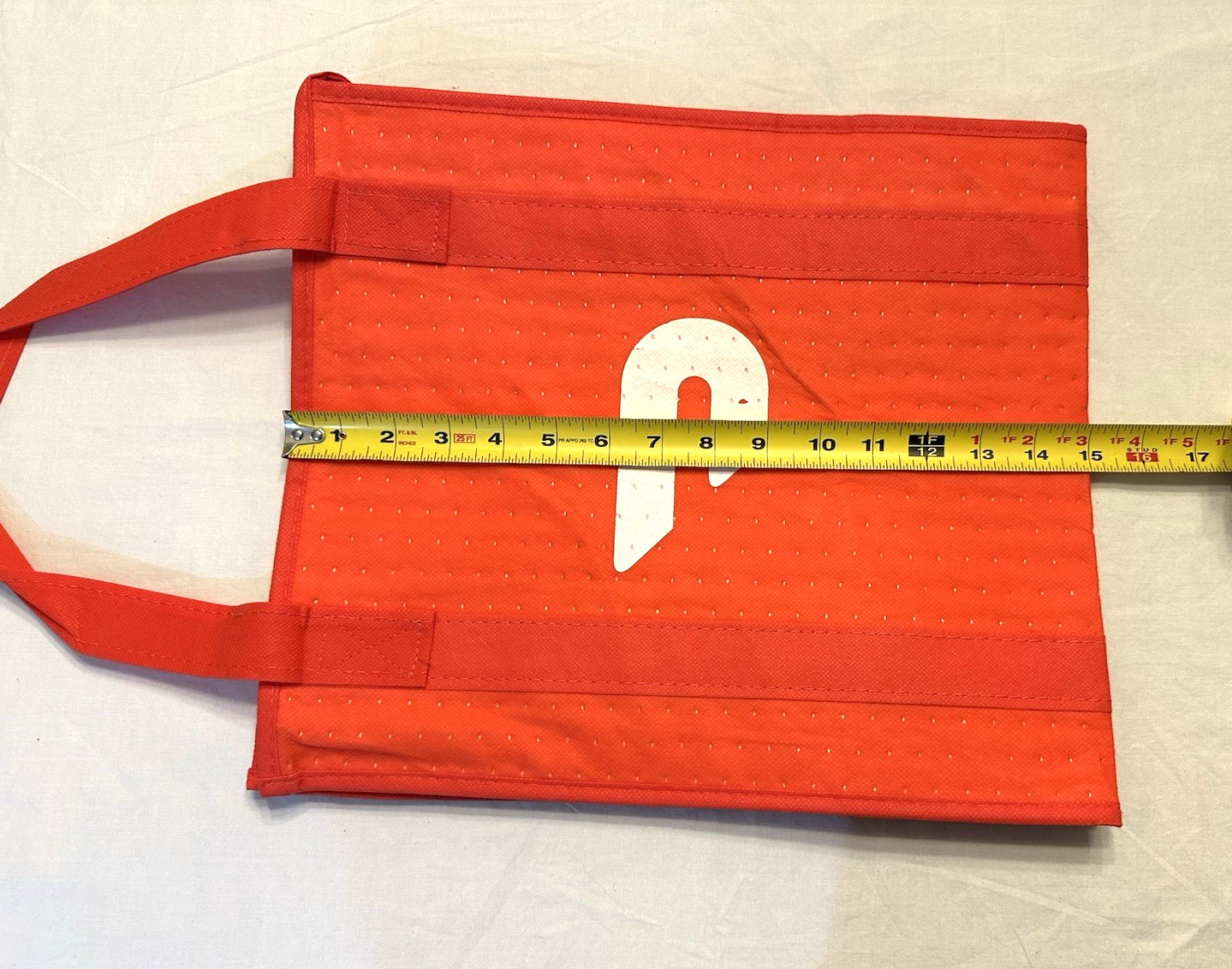 Lot of 5 ~ DOORDASH ~ 13x15x9 ~ Zippered Insulated Delivery Bag / Tote ~