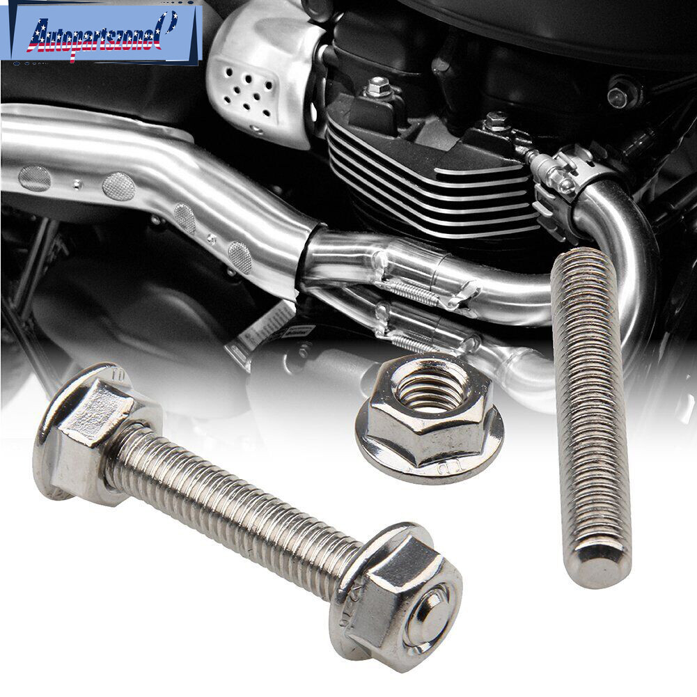 Stainless Steel Bolts Exhaust Manifold Header Stud Kit For Ford F150 4.6/5.4L V8