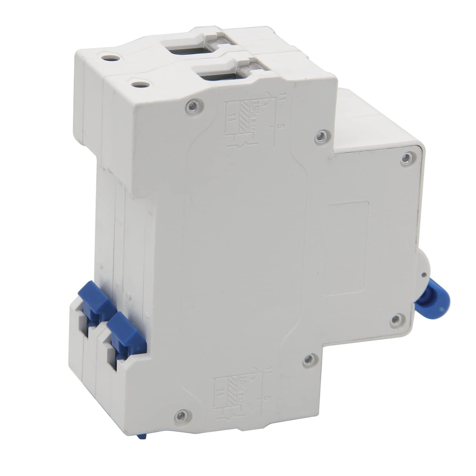 ZOOKOTO 25 Amp Doble-Pole DC Circuit Breaker, Miniature White