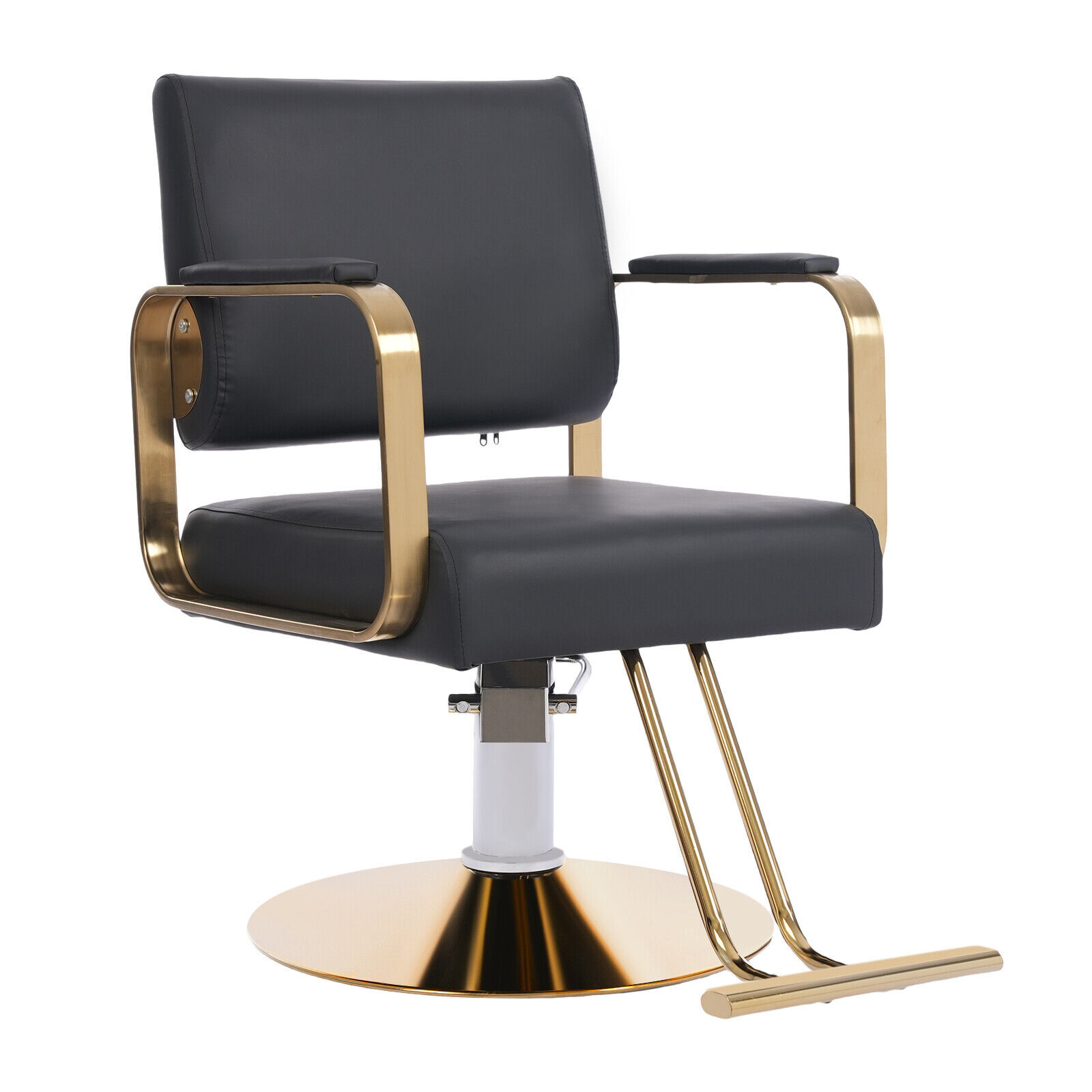 Beauty Salon Chair Barber Chair for Hair Stylist with Hydraulic Pump & Footrest