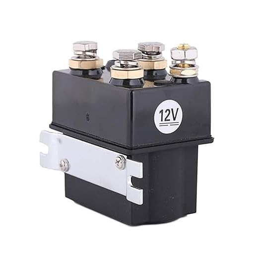 Replacement Universal Winch Solenoid Relay Contactor 12V 500A for 8000-15000lbs