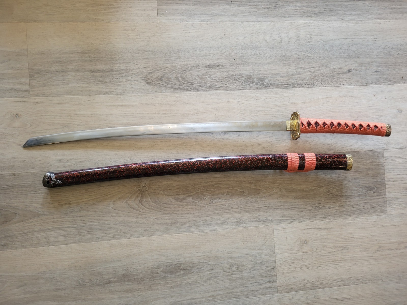 Japanese katana sword