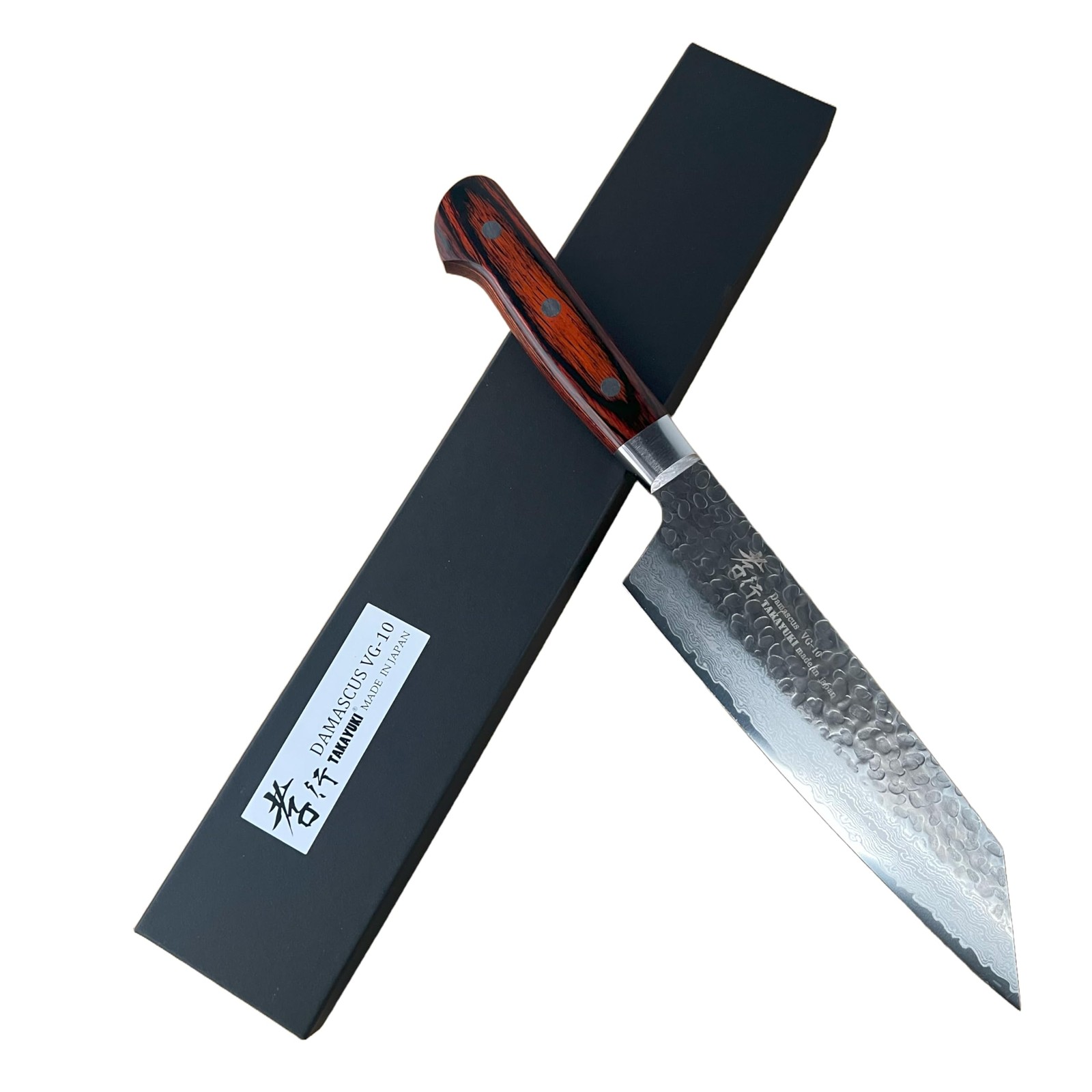 Sakai Takayuki VG10 33-Layer Damascus Santoku Knife 6.3in