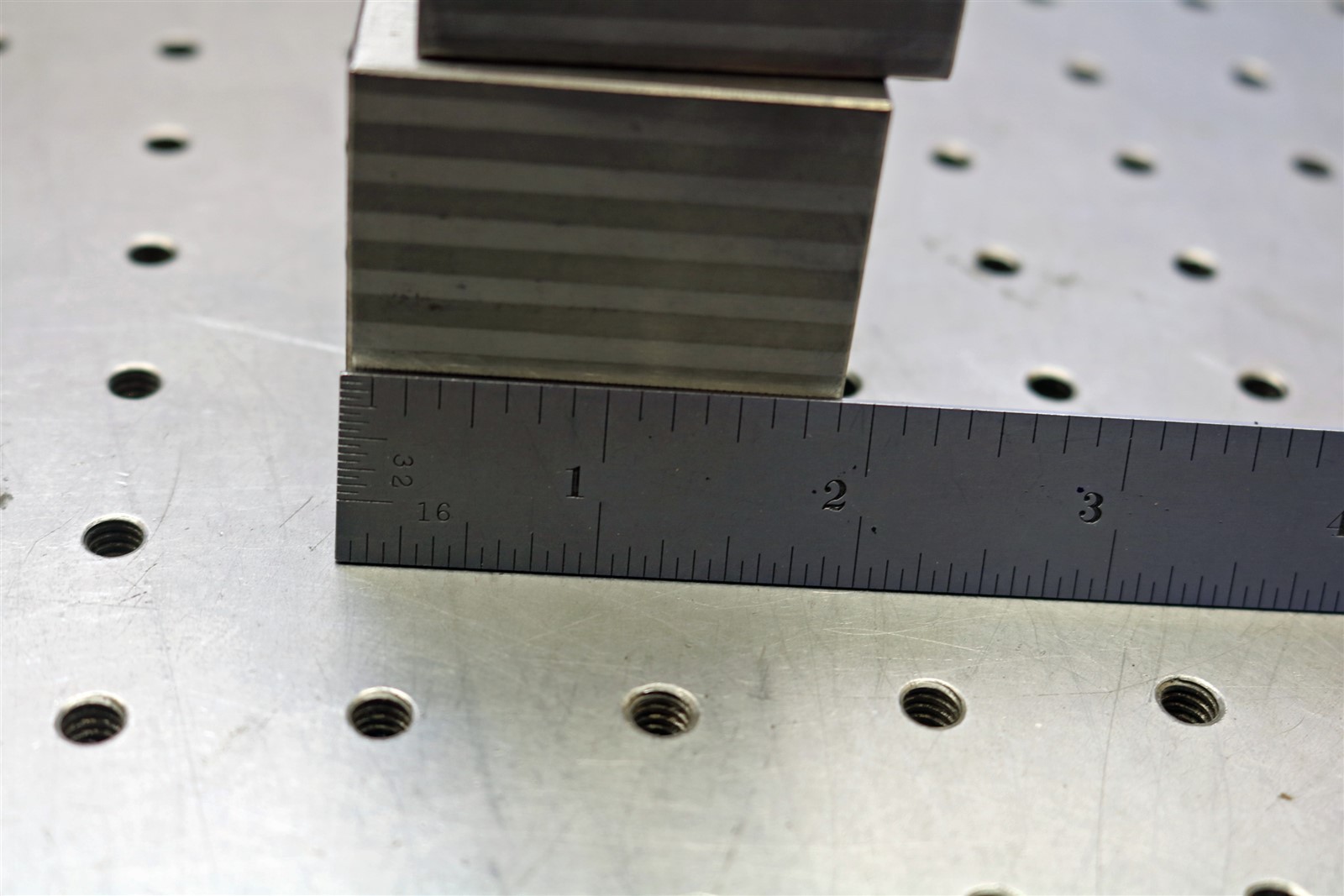 4 Magnet Transfer V-Blocks 45 Deg. & 60 Deg. Nice Shape - - E2863