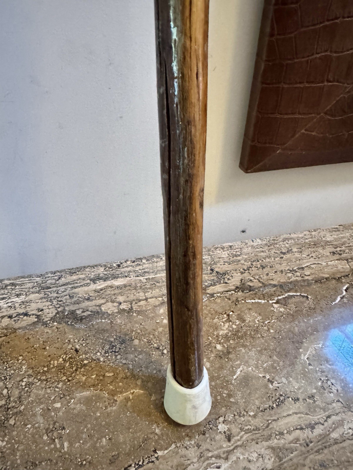 Vintage Handmade Unique Rare Indian Walking Cane Menominee Indian Tribe 41” Long
