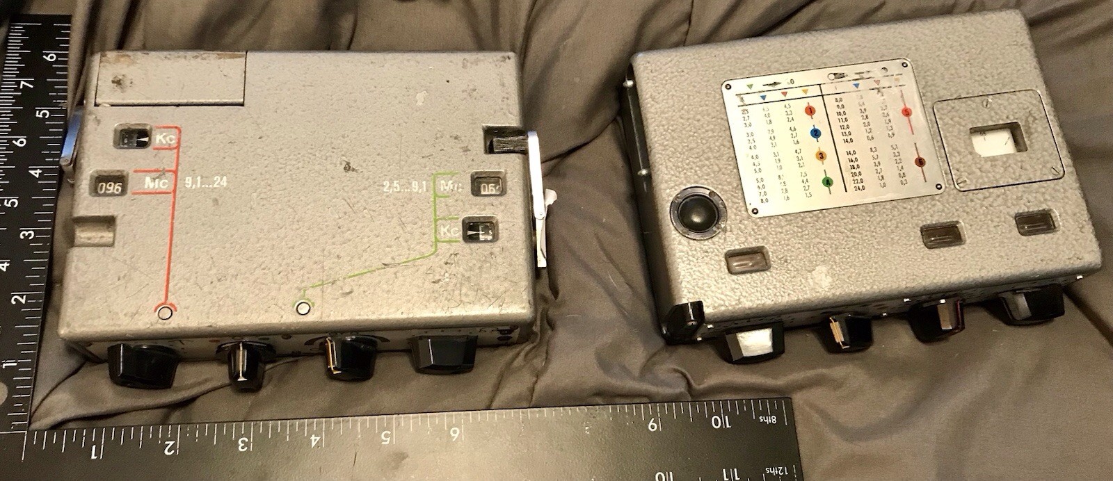 German Intelligence (BND) Spy Radio SP-15 Transmitter, Receiver, Burst Encoder