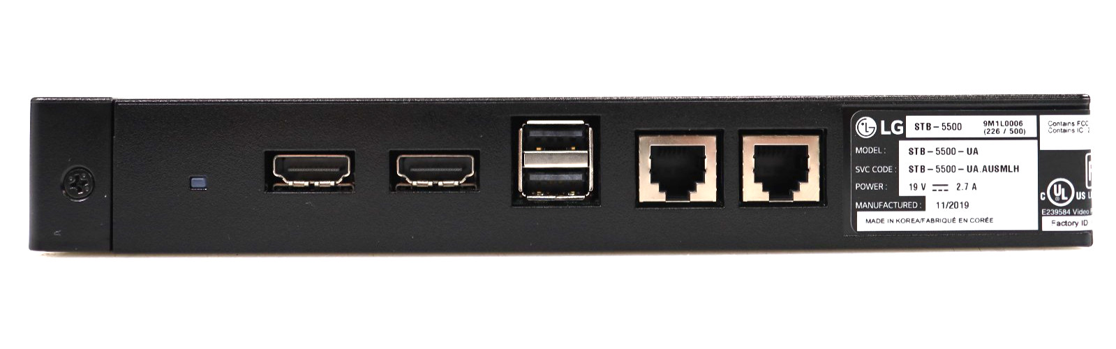 NEW LG Hotel IP STB STB-5500 Set Top Box