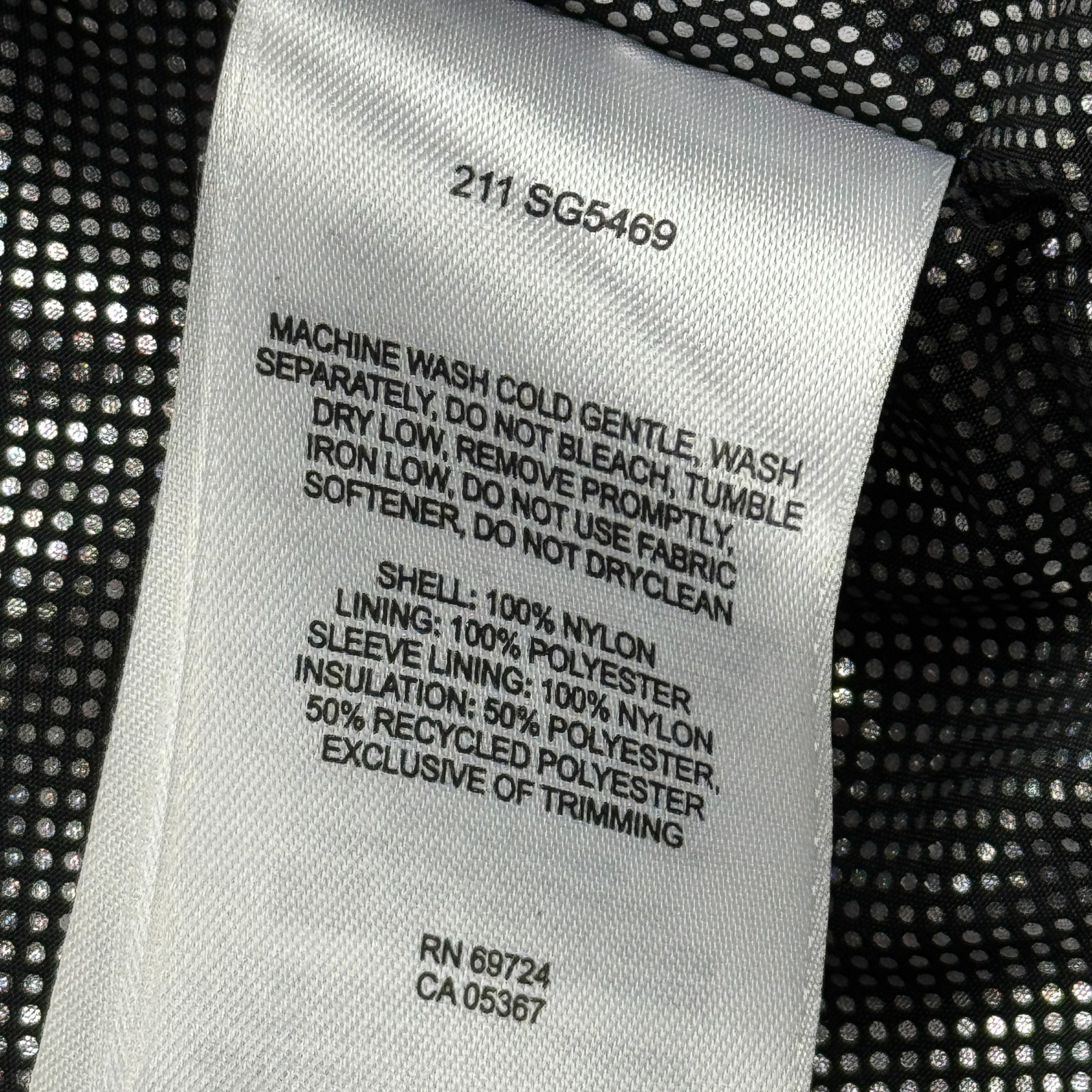 Columbia Jacket Youth Girls 14/16 Black Omni-Tech Titanium Hooded Full Zip Kids