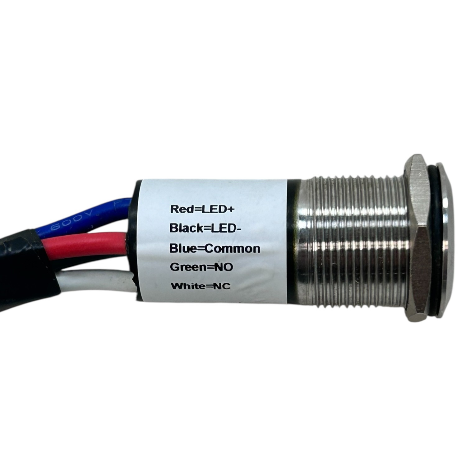 Bocatech BTRWPSW-12BL, Marine Mini Push Button Switch 5ADC