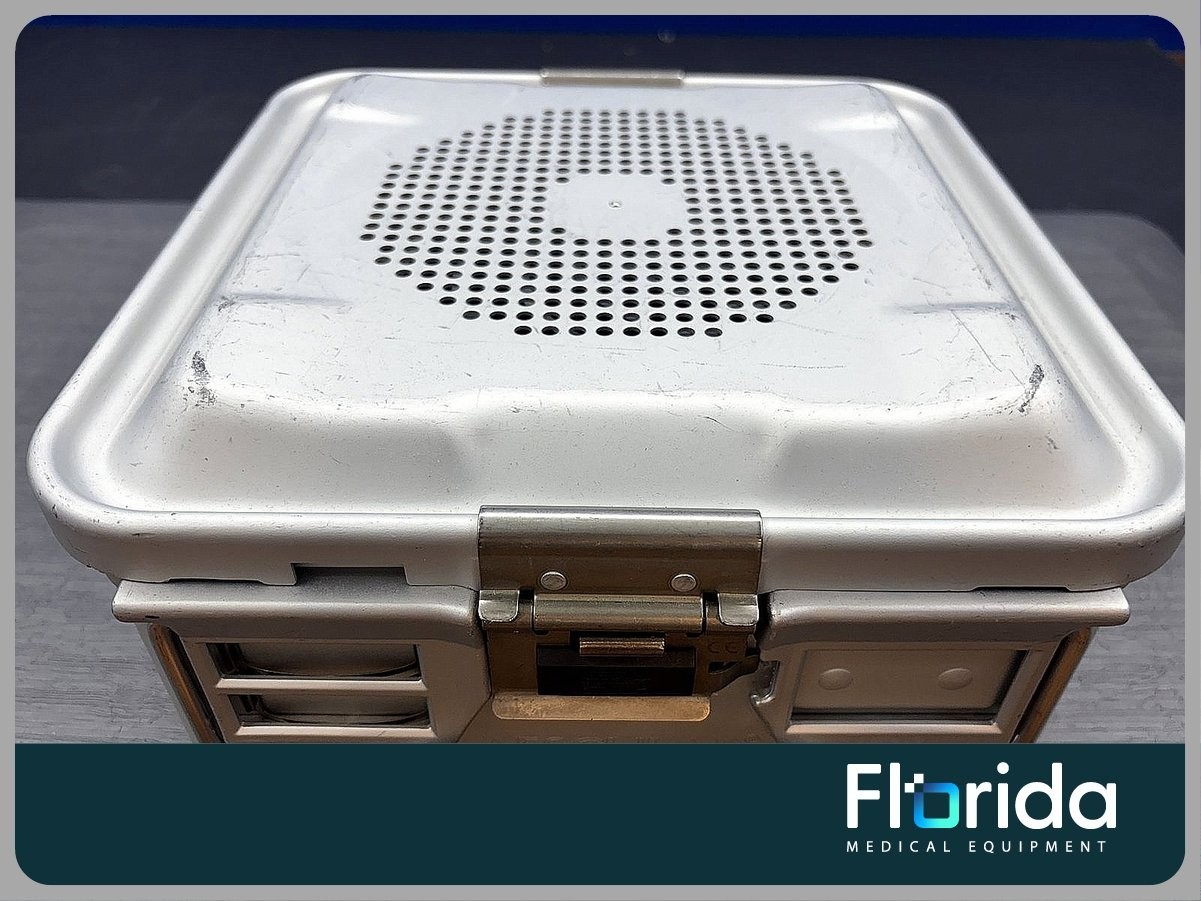 AESCULAP JN342/ JK389 STERILIZATION CASE SURGICAL MEDICAL WITH INSERT**